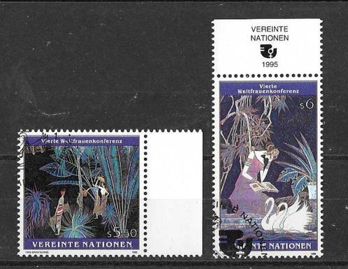 Verenigde Naties Wenen Michel 188-189 gestempeld, Postzegels en Munten, Postzegels | Europa | Oostenrijk, Gestempeld, Ophalen of Verzenden