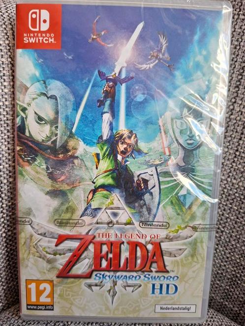 Zelda Skyward Sword (NIEUW / SEALED), Spelcomputers en Games, Games | Nintendo Switch, Zo goed als nieuw, 1 speler, Ophalen of Verzenden