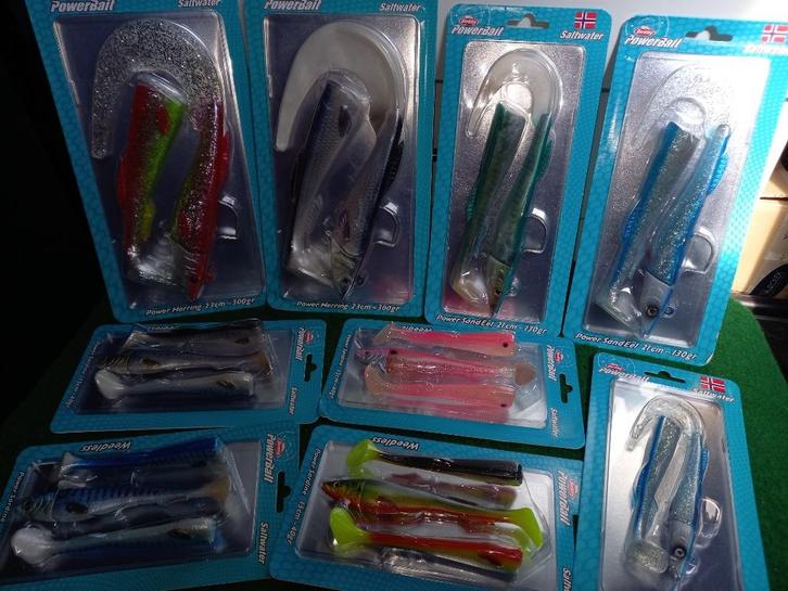 Set van 9 verpakkingen Berkley Powerbait....Kabeljauw!, Watersport en Boten, Hengelsport | Algemeen, Nieuw, Ophalen of Verzenden