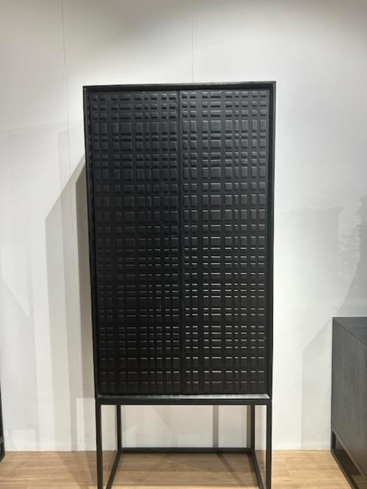 Buitenkans showroom model! Wijnkastje Structure, Huis en Inrichting, Kasten | Dressoirs, Zo goed als nieuw, 50 tot 100 cm, 25 tot 50 cm