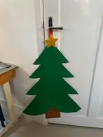 Felt Christmas Tree w reusable felt decorations, Diversen, Kerst, Ophalen of Verzenden, Gebruikt