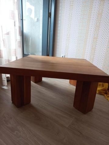 Mooie massief houten salontafel. Kleur kersen Alblasserdam  beschikbaar voor biedingen