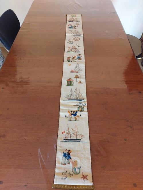 Jaren 20 ANTIEK/ Nostalgisch Schellenkoord, Hobby en Vrije tijd, Borduren en Borduurmachines, Zo goed als nieuw, Patroon, Ophalen of Verzenden