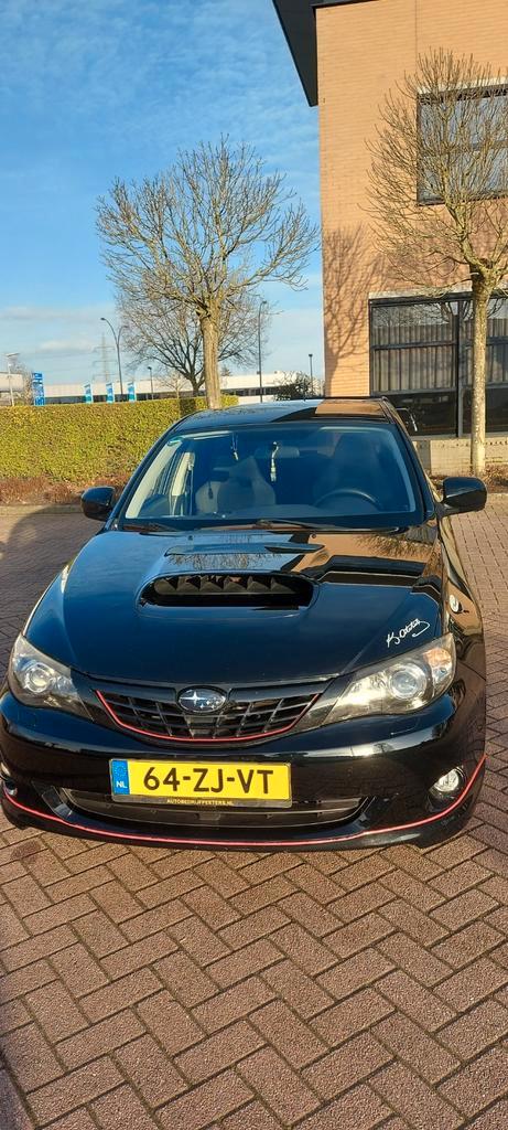 Subaru Impreza wrx 2.5  260 PK WRX Hatchback AWD 2008 Zwart, Auto's, Subaru, Particulier, Impreza, Benzine, G, Hatchback, Handgeschakeld