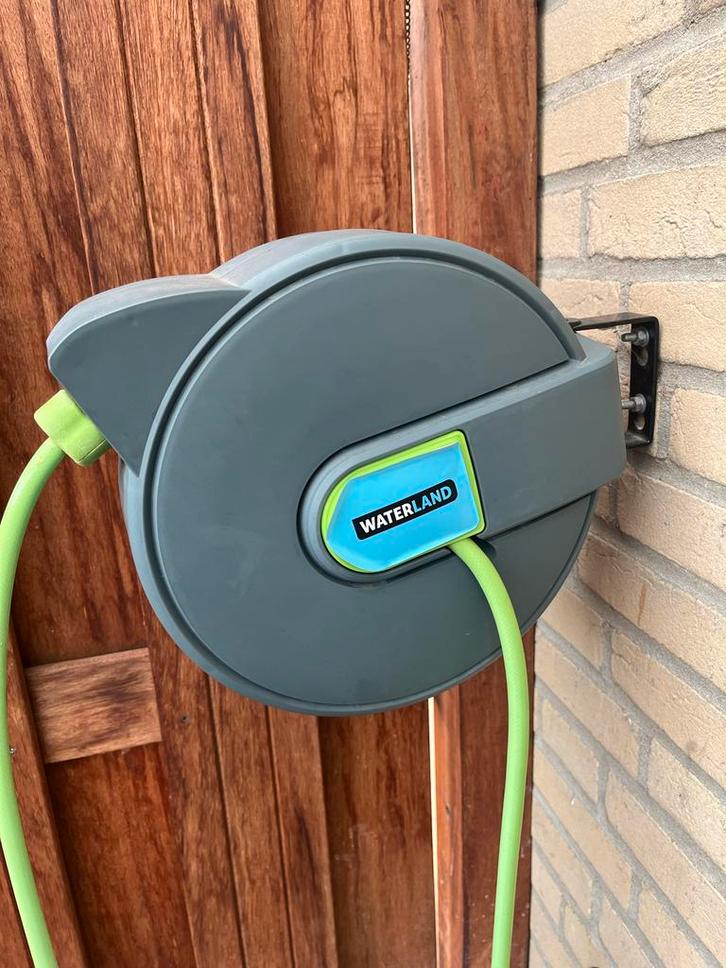 Waterland Tuinslanghaspel - 10 Meter, Tuin en Terras, Tuinslangen, Gebruikt, Tuinslanghaspel, Ophalen