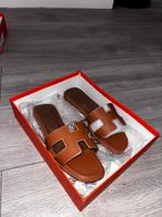 Hermes oran slippers, Kleding | Heren, Schoenen, Ophalen of Verzenden, Zo goed als nieuw, Zwart