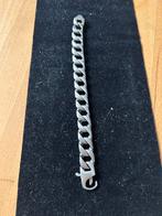 schakelarmband, Ophalen of Verzenden, Gebruikt, Zilver, Staal