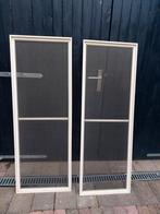 Inzet horren 2 stuks, Doe-het-zelf en Verbouw, Deuren en Horren, Ophalen, Gebruikt, Minder dan 80 cm, Overige typen