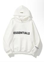 ESSENTIALS TRUI WIT/GRIJS, Ophalen, Maat 48/50 (M), Wit, Essentials