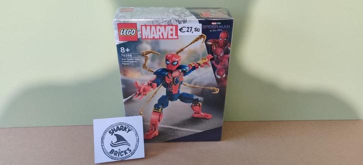 Lego 76298 Marvel Iron Spider-man Bouwfiguur (Nieuw), Kinderen en Baby's, Speelgoed | Duplo en Lego, Nieuw, Lego, Complete set