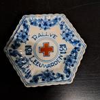 Delfts Blauw Rallye Leeuwarden 1953 bordje Makkum, Ophalen of Verzenden