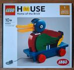 Lego House Limited Edition - 40501 The Wooden Duck, Ophalen of Verzenden, Nieuw, Complete set, Lego