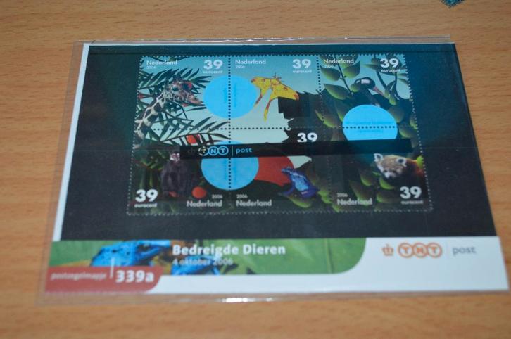 1x 2006 nieuwe verpakking postzegels BEDREIGDE DIEREN 339 A, Postzegels en Munten, Postzegels | Nederland, Postfris, Na 1940, Ophalen of Verzenden