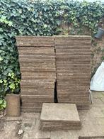 Betontegels 60x40 cm - ca. 100 stuks - Ophalen in Soest, Ophalen, Gebruikt, 10 m² of meer, Beton