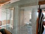 Unieke glazen plaat, Doe-het-zelf en Verbouw, Glas en Ramen, 80 tot 120 cm, Zo goed als nieuw, Glasplaat, Veiligheidsglas