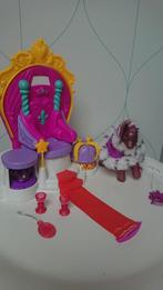 My little pony G2 - Queen Sunsparkle Enchanted Throne 1999, Gebruikt, Ophalen of Verzenden