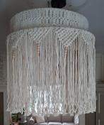 Handgemaakte macrame hanglamp, Ophalen of Verzenden