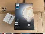 Philips Hue White Ambiance E27 G125 Globelamp - Nieuwstaat, Ophalen of Verzenden, Zo goed als nieuw, E27 (groot), Led-lamp