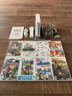 Nintendo Wii compleet met 8 games!, Ophalen of Verzenden, Zo goed als nieuw
