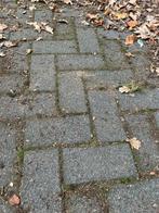 Gratis - Antraciet Straatklinkers +/- 60m2, Tuin en Terras, Tegels en Klinkers, Ophalen, Gebruikt, Klinkers, 10 m² of meer