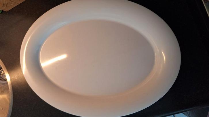 Grote carlisle serveerschaal. Ovaal, horeca kwaliteit, Huis en Inrichting, Keuken | Servies, Zo goed als nieuw, Schaal of Schalen