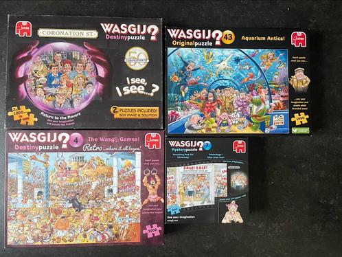 Wasgij puzzels aquarium retro games uitverkoop coronation, Hobby en Vrije tijd, Denksport en Puzzels, Gebruikt, Legpuzzel, 500 t/m 1500 stukjes