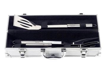 BBQ SET, Nieuw, Incl ALU KOFFER leuk kado beschikbaar voor biedingen
