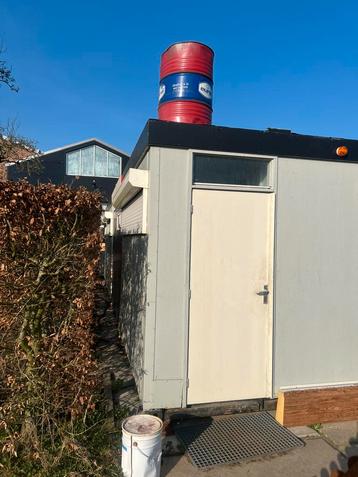 4x unit 6x3meter (kantoor/kantine unit) beschikbaar voor biedingen