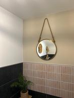 Gouden hang spiegel, Minder dan 50 cm, Verzenden, Rond, Nieuw