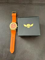 VNDX Amsterdam horloge oranje/goud, Overige merken, Overige materialen, Polshorloge, Nieuw