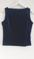 velours top, Kleding | Dames, Tops, Maat 38/40 (M), California Concept, Blauw, Ophalen of Verzenden