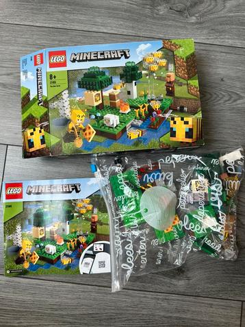 Lego minecraft 21165 de bijenhouderij beschikbaar voor biedingen