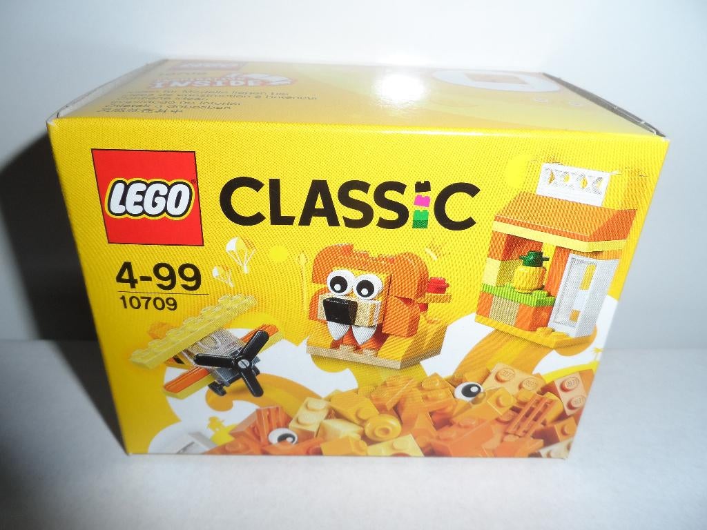 Lego Classic 10709 Oranje Creatieve Steentjes *Nieuw / MISB*, Overige thema's, Lego, Nieuw, Ophalen of Verzenden