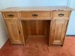 Antieke Houten Kaptafel/Bureau met Kastjes & Lades, Ophalen