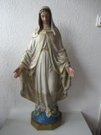 Antiek Mariabeeld kerkbeeld 90 cm ., Ophalen