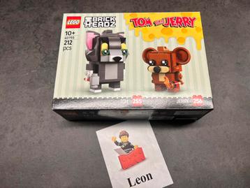 Lego BrickHeadz 40793 Tom en Jerry figuren - Nieuw in doos! beschikbaar voor biedingen