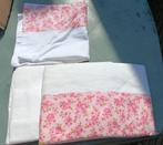 Vintage roze flanel beddengoed NIEUW IN VERPAKKING!!! (BG18), Huis en Inrichting, Slaapkamer | Beddengoed, Ophalen of Verzenden