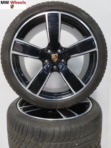 Originele Porsche Cayenne Coupe 22 inch velgen winterbanden beschikbaar voor biedingen