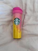 Starbucks roze gele beker, Huis en Inrichting, Keuken | Servies, Ophalen, Zo goed als nieuw, Overige stijlen, Overige typen