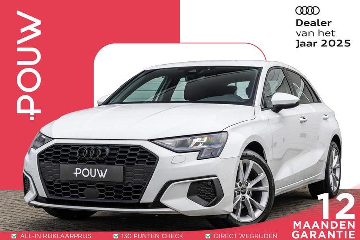 Audi A3 Sportback 30 TFSI 110pk Pro Line | 17" LMV | Apple C, Auto's, Audi, Bedrijf, Te koop, A3, Airconditioning, Android Auto
