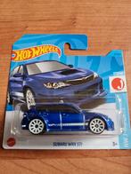 Subaru WRX STI blauw metallic 1:64 ( Hotwheels), Ophalen of Verzenden, Nieuw, Auto