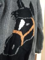 Paarden trui, Ophalen of Verzenden, Nieuw, Maat 38/40 (M), Grijs