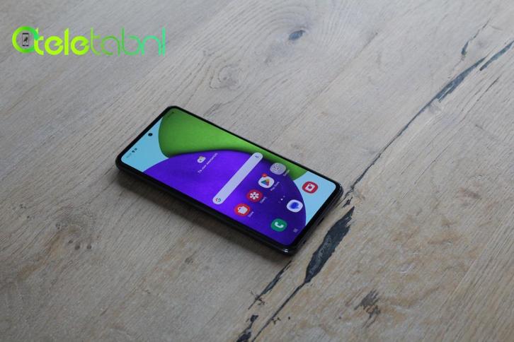Samsung Galaxy A52 4G - 128GB - Dual Sim - Zwart, Telecommunicatie, Mobiele telefoons | Samsung, Gebruikt, Galaxy A, 128 GB, Zonder abonnement