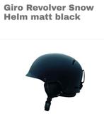 Giro revolver ski helm skihelm 55,5 - 59 mat zwart 30e mt m, Ophalen, Zo goed als nieuw