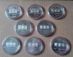 8x 1 oz Silver Wiener Philharmoniker Austria 2011- 2022, Ophalen of Verzenden, Zilver