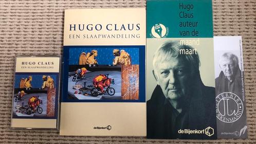 Gesigneerd Hugo Claus Een slaapwandeling. Boekenweek 2000, Boeken, Boekenweekgeschenken, Zo goed als nieuw, Verzenden