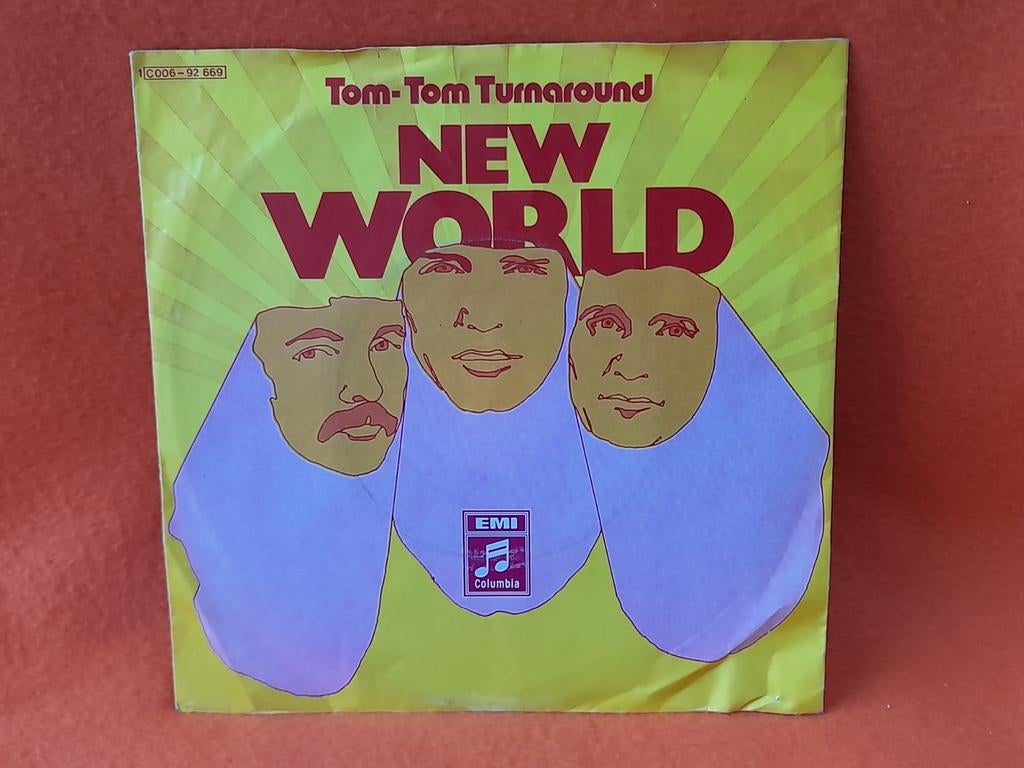 New World - Tom-Tom Turnaround (1971), Gebruikt, 7 inch, Single, Ophalen of Verzenden