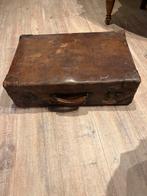 Vintage Lederen Reiskoffer - 60x40x20 cm, Overige materialen, Gebruikt, 50 tot 100 cm, Ophalen of Verzenden