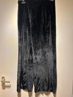 XL - NIEUWE Zwarte Velours Joggingbroek - Rechte Pijp, Zwart, Ophalen of Verzenden, Zo goed als nieuw, Lang