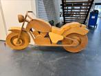 Unieke handgemaakte houten motorfiets op ware grootte!, Zakelijke goederen, Kantoor en Winkelinrichting | Onderdelen, Ophalen